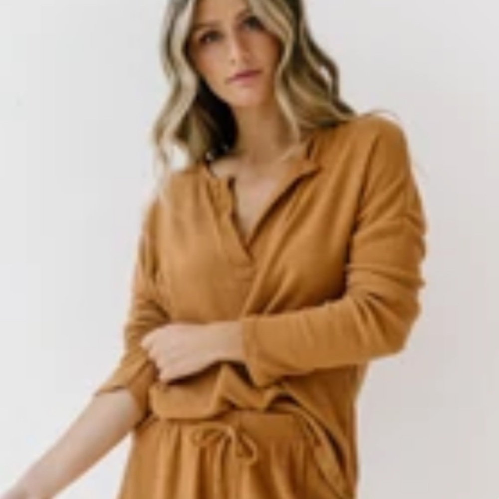 NWT Luca and grae lounge set in camel - Picture 1 of 6